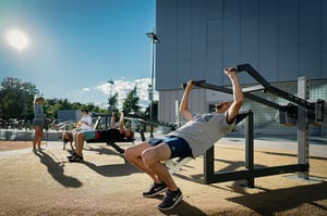 Outdoor gyms in Europe